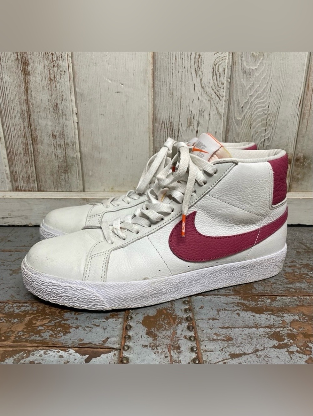 Nike SB Zoom Blazer Mid ISO Orange Label Sweet Beet Sneakers